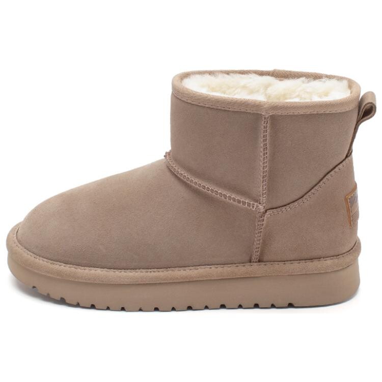 

Зимние ботинки женские Agsdon, цвет Milk Brown [Basic] 9420