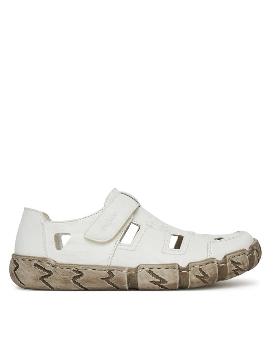 Низкие туфли L0362-80 Rieker, белый
