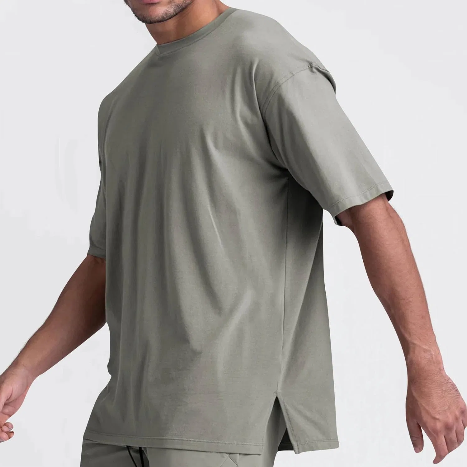 Футболка с коротким рукавом, хлопковая, Active Shirts & Tees, зеленый — фото 2
