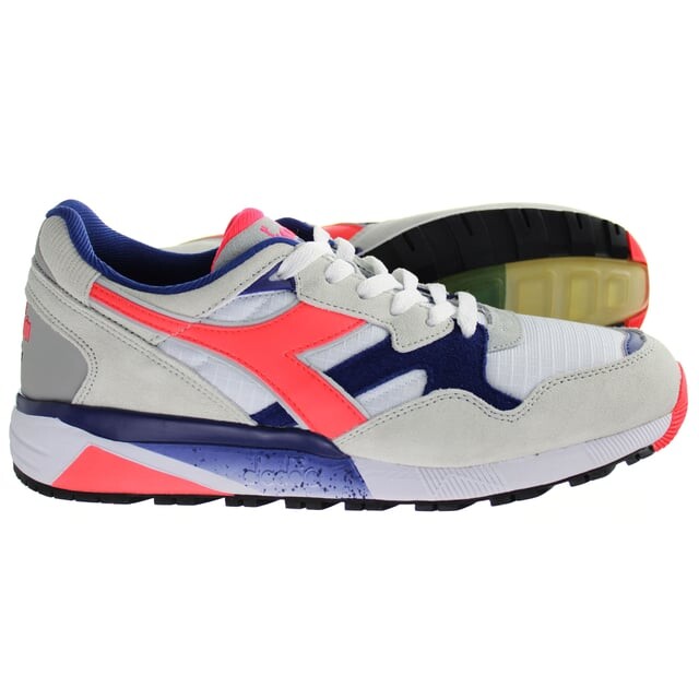 Мужские разноцветные кроссовки N9002 Diadora, мультиколор — фото 4