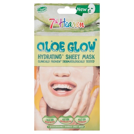 

Montagne Jeunesse Увлажняющая тканевая маска Aloe Glow 7th Heaven