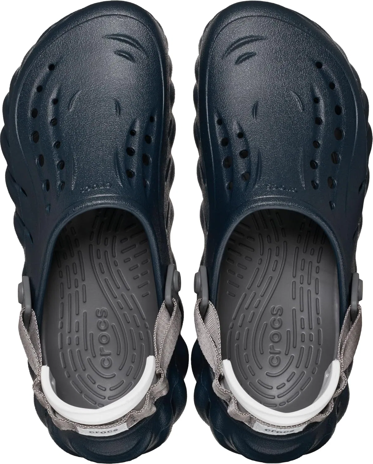 Кроксы Echo Clog Unisex Adult Night Fall 36/37 EU Crocs, Black — фото 4