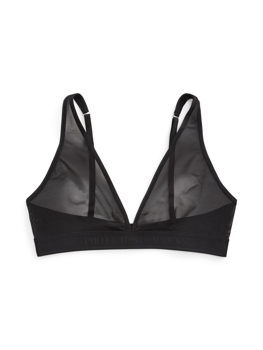 

Треугольный бюстгальтер Polo Ralph Lauren Triangle Bra UNLINED PLUNGE BRA, черный
