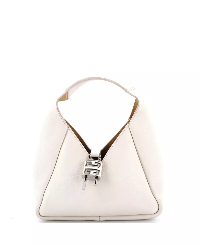 

Сумка Mini Padlock Hobo Leather Pre-Owned Givenchy, коричневый/бежевый