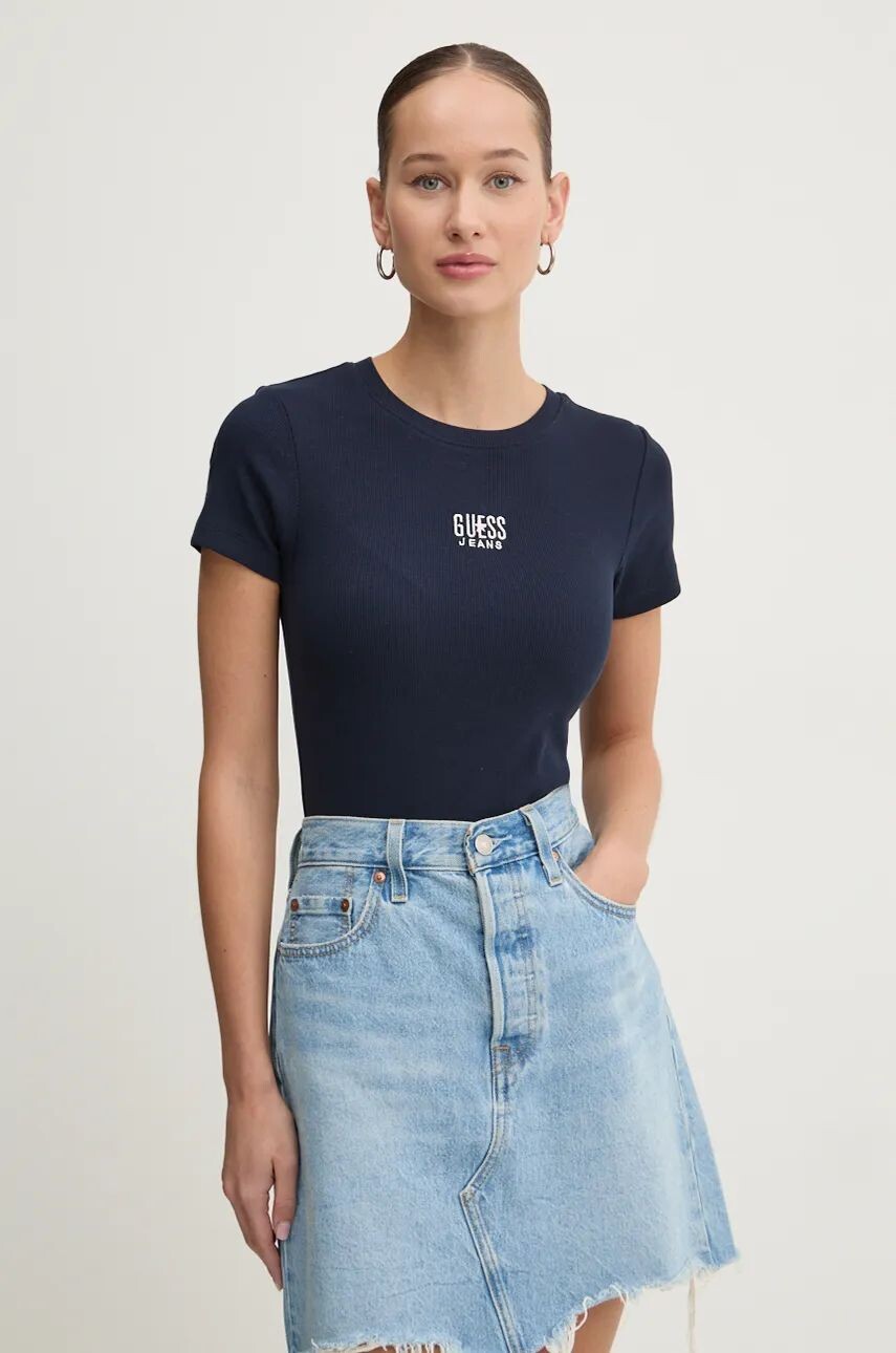

Футболка Guess Jeans, темно-синий