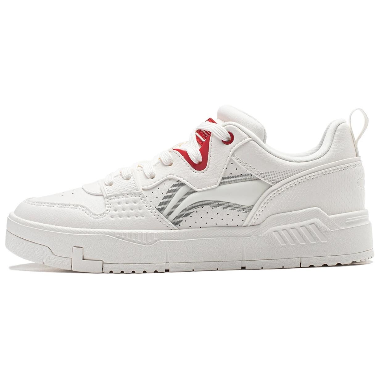

Кроссовки LINING Common 80s Skateboarding Shoes Men Low-top, белый