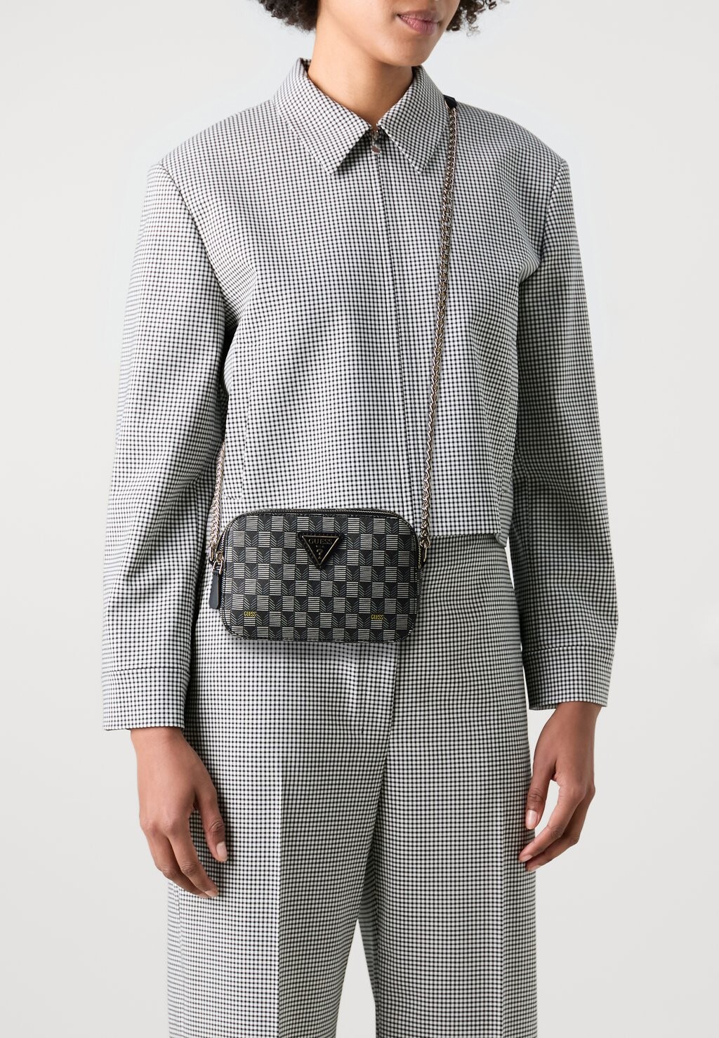 

Сумка через плечо WAVE CAMERA CROSSBODY Guess, черный
