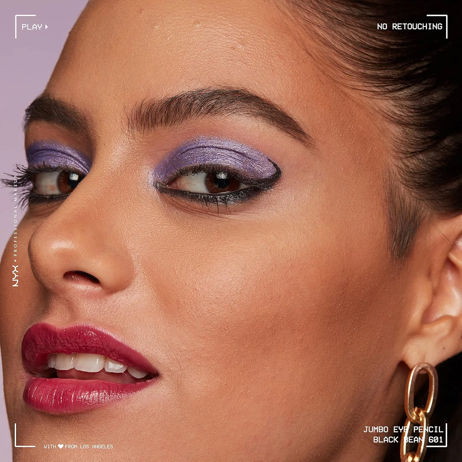 Карандаш для глаз Jumbo Eye Pencil Nyx Professional Makeup, набор 2 шт., молочный и черный — фото 3