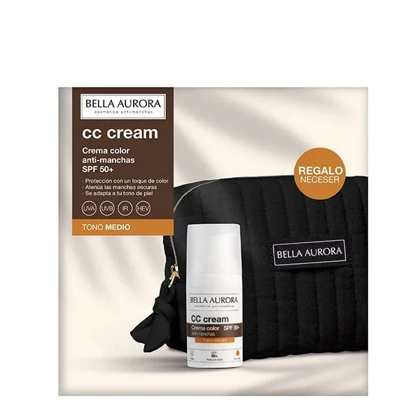 Маска для лица Bella Aurora — Cc Cream Anti-Manchas Spf + Neceser, 30 мл — фото 3