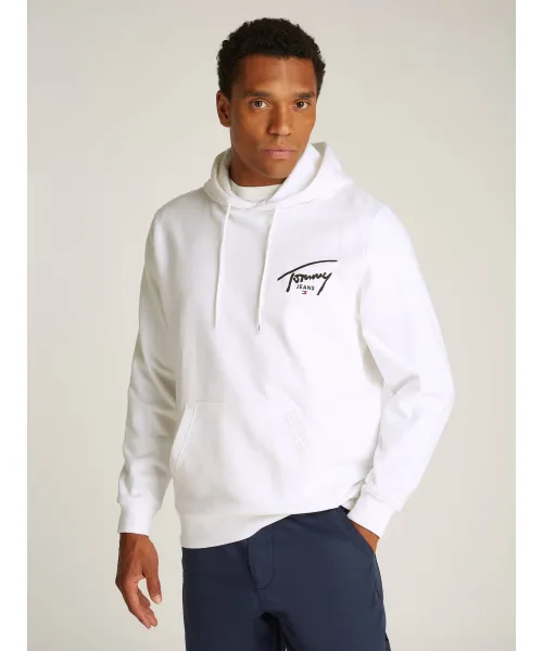 

Толстовка Regular fit Tommy Jeans, белый