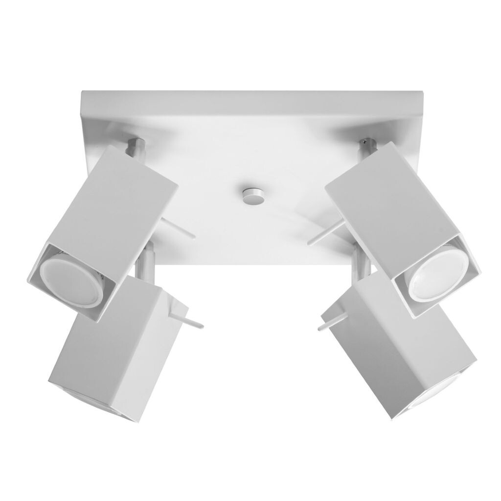 

Потолочный светильник MERIDA 4 белый 4xGU10 40Вт сталь 16x25x25см Sollux Lighting