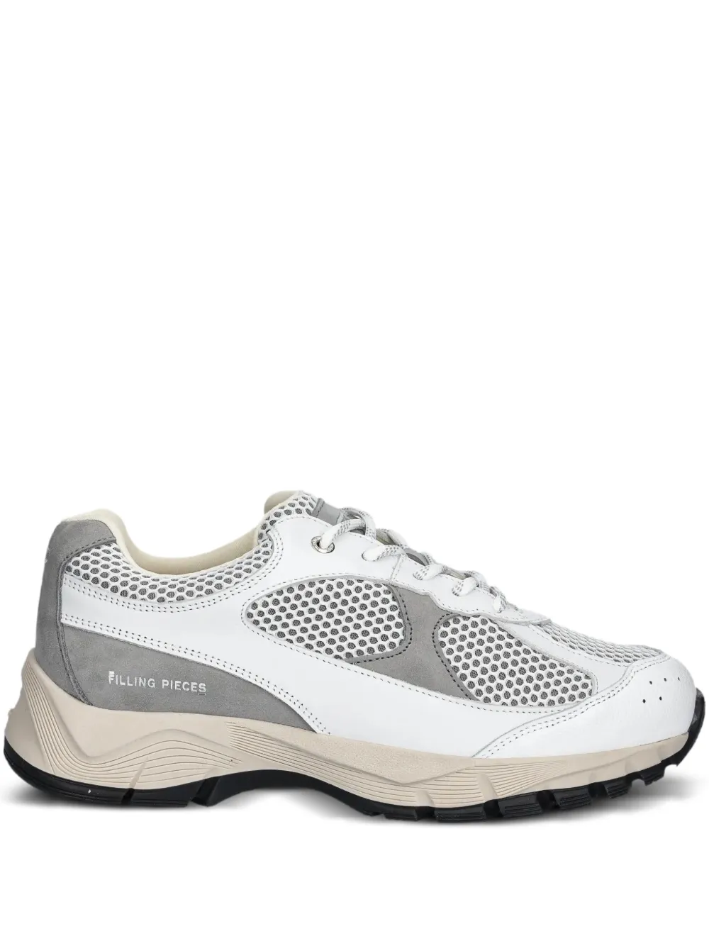 Кроссовки Oryon из кожи с сетчатыми вставками Filling Pieces, серый