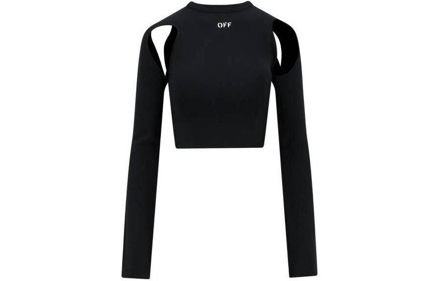 

Укороченный топ с вырезом Off-White