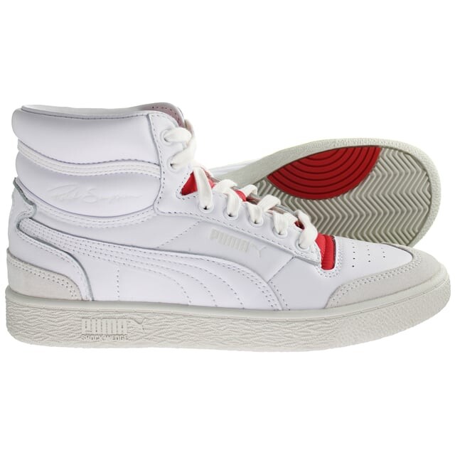 Белые мужские кроссовки X ralph sampson Mid Rudolf Dasler Legacy Puma, белый — фото 4