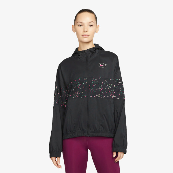 

Толстовка w nk icon clash wvn jkt Nike, черный
