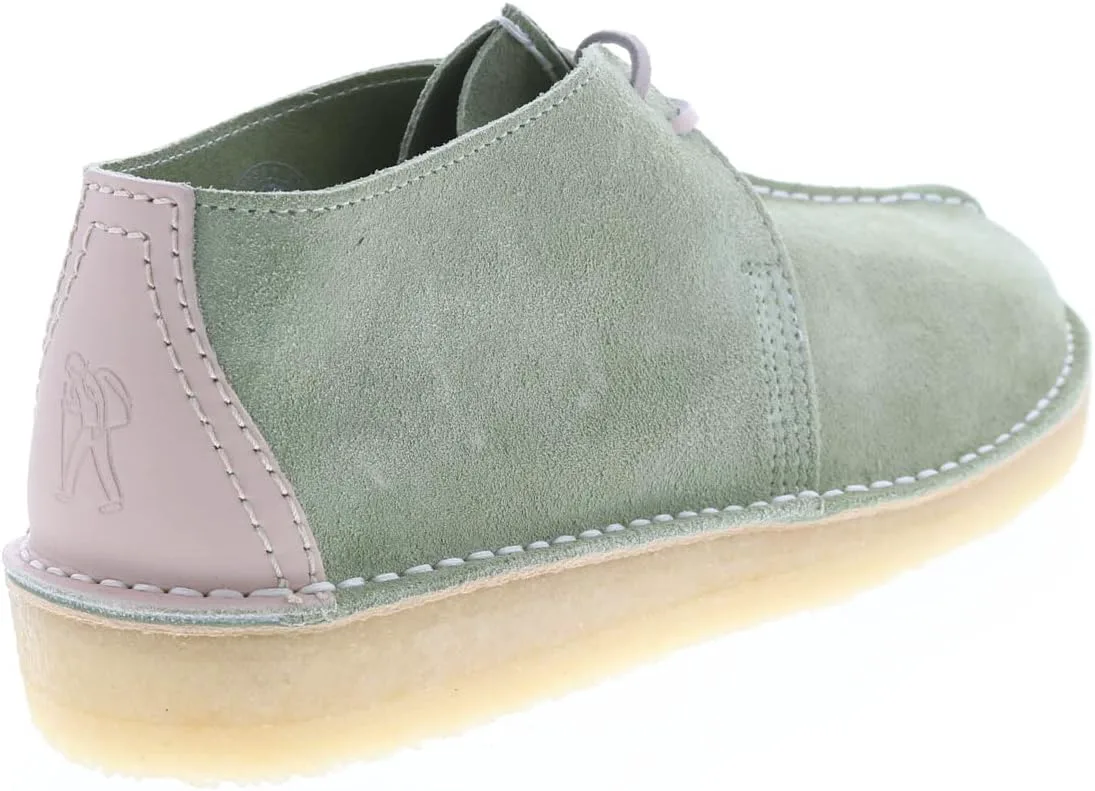Мужские ботинки Clarks Desert Trek, бледно-зеленый — фото 2