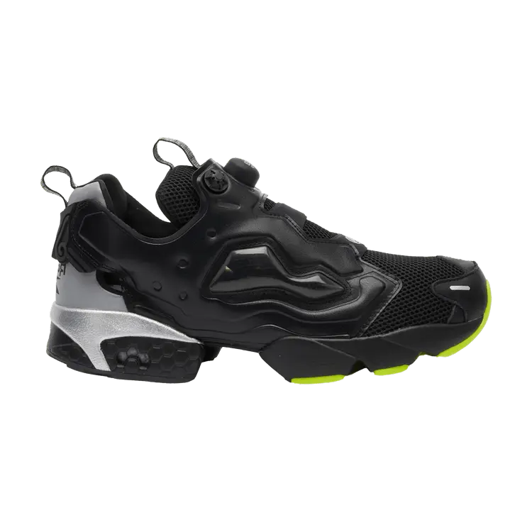

Кроссовки Reebok Aries x InstaPump Fury 94 LTD 'Black Grey Lime', черный