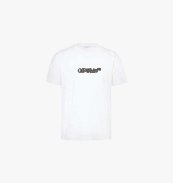 

Футболка Spray Arrow облегающего кроя из хлопкового джерси Off-White C/O Virgil Abloh, белый