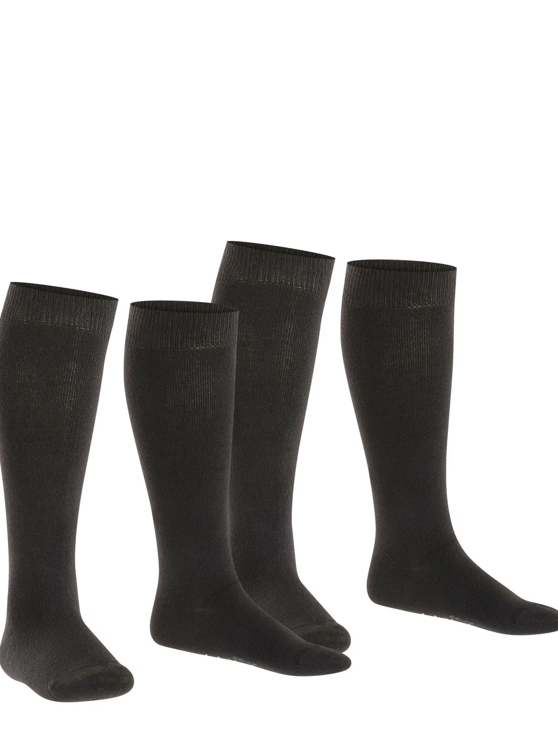 Носки Esprit Foot Logo 2-Pack черного цвета — фото 3