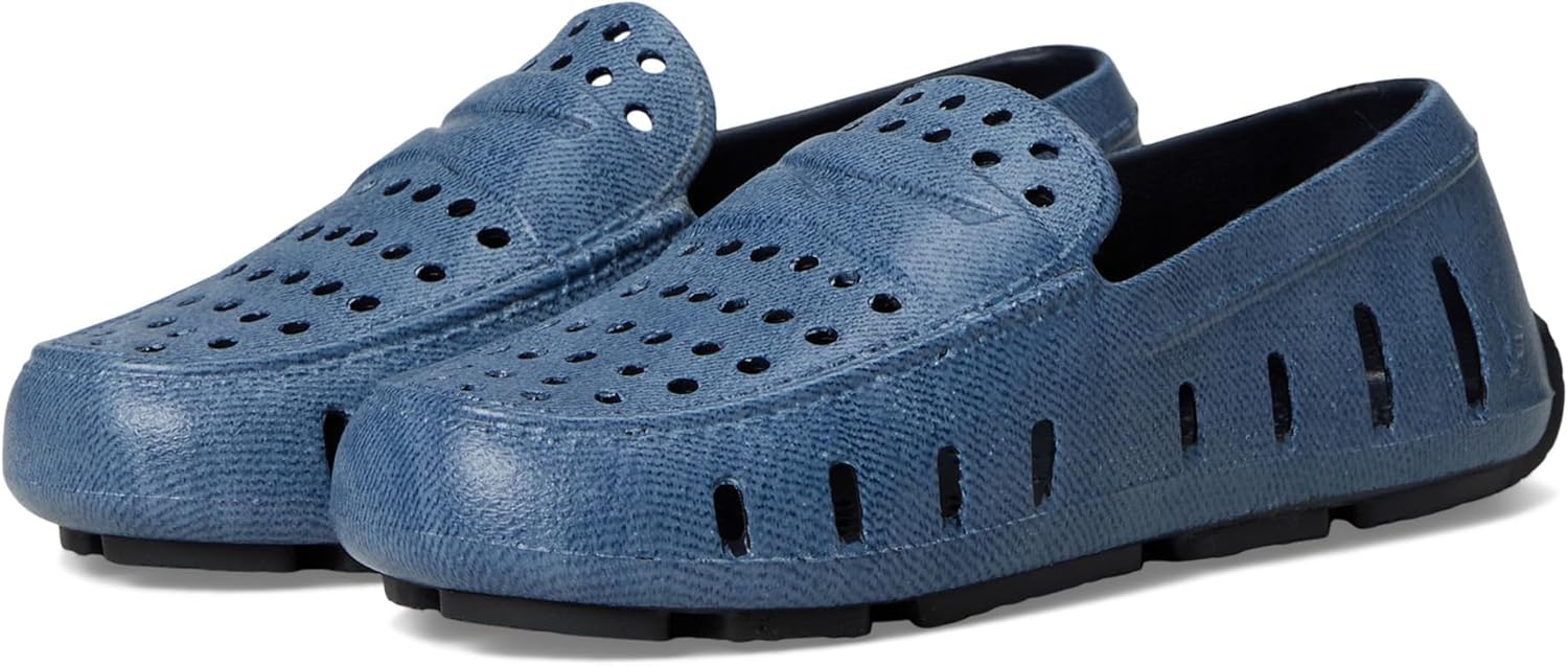 

Мокасины Floafers унисекс с рисунком водителя Prodigy (для малышей/детей младшего возраста/детей старшего возраста), синий