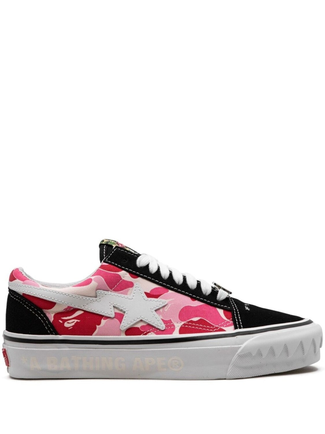 

Vans x Bape Old Skool кроссовки, зеленый