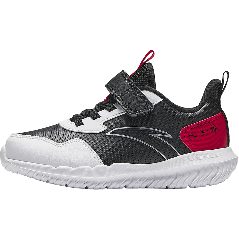 

Детские беговые кроссовки для дошкольников Antakids, черно-красные