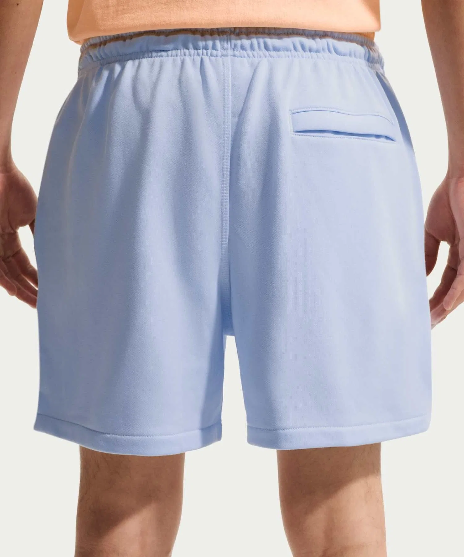 Мужские шорты Nike Club French Terry Flow FN3521-407, цвет водородно-синий. — фото 3