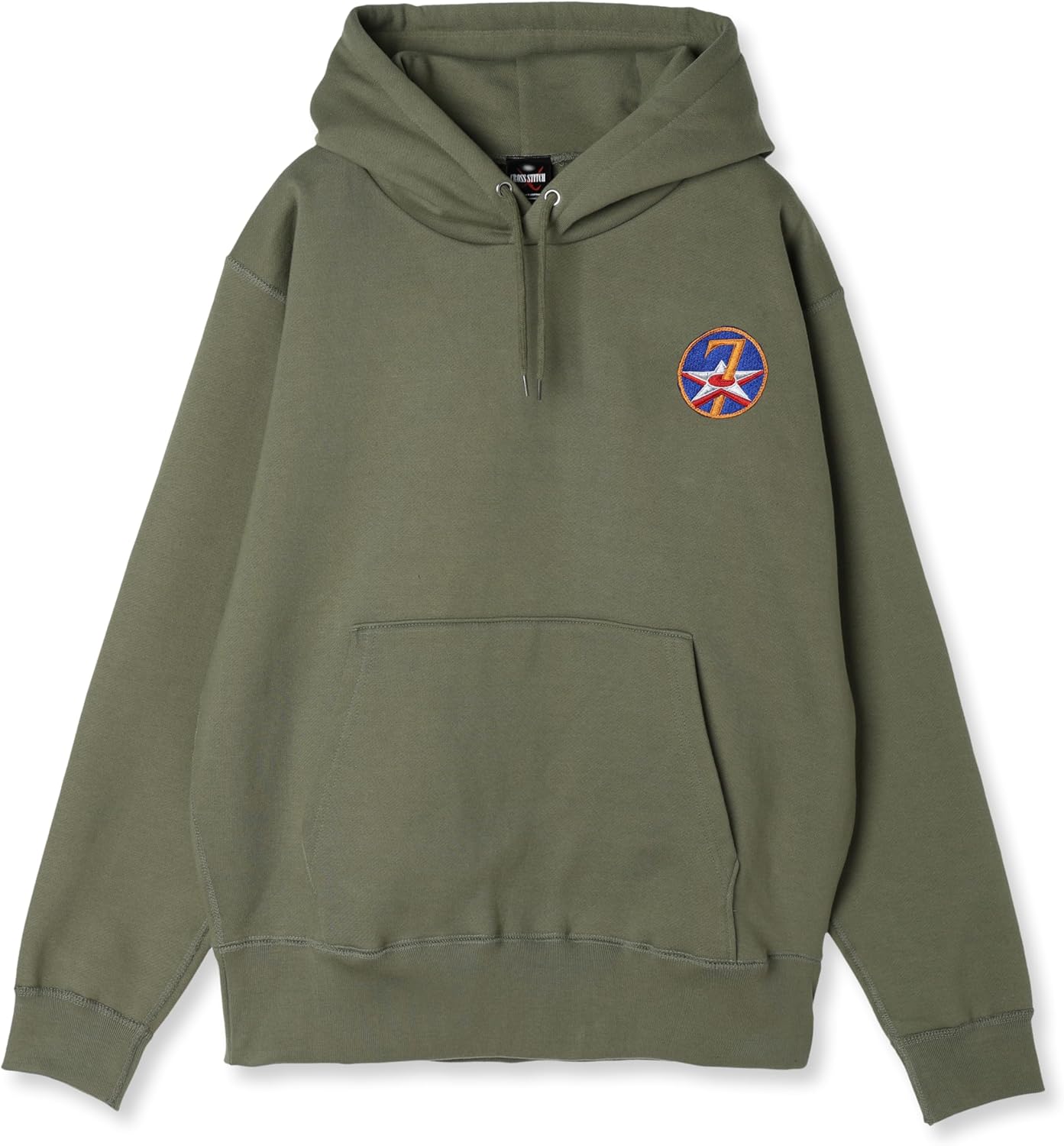 

Толстовка с капюшоном в стиле F, нашивка с гербом армии США, на флисовой подкладке, без капюшона, оливково-зеленый цвет F-Style