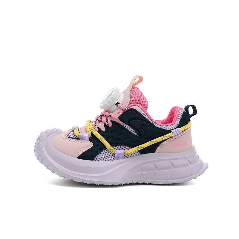 

Бесконечная коллекция бега Повседневные детские кроссовки Jeep, розовый