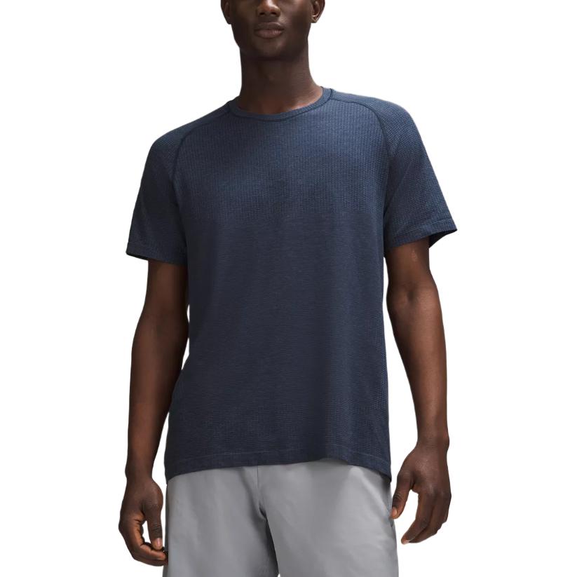 

Мужская футболка Metal Vent Tech Lululemon, синий/темно-синий