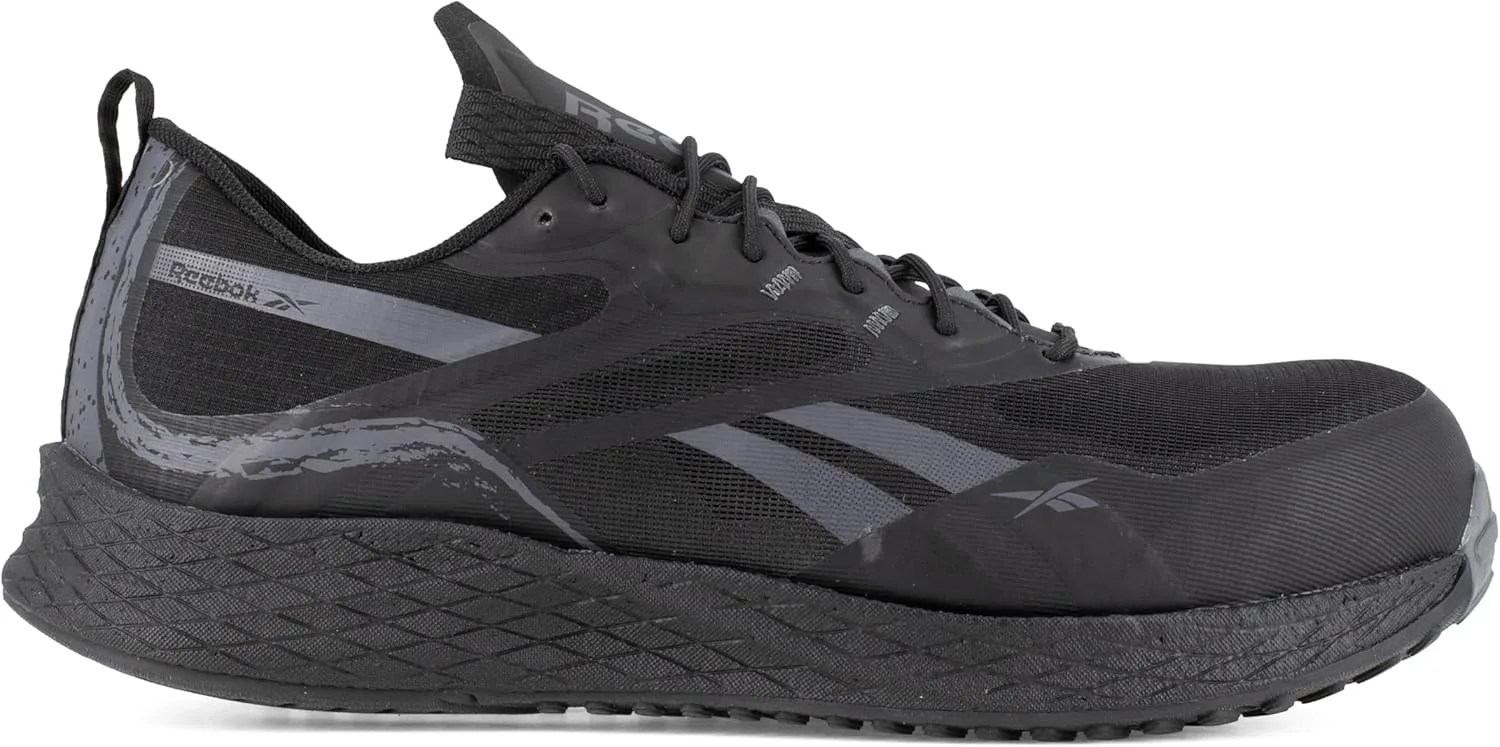 Мужские рабочие оксфорды Reebok Work Floatride Energy 3 Adventure с композитным носком, черный — фото 4