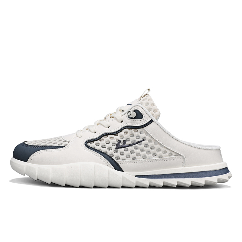 

Тихие быстросохнущие сандалии с закрытым носком для мужчин WARRIOR, White Light Green