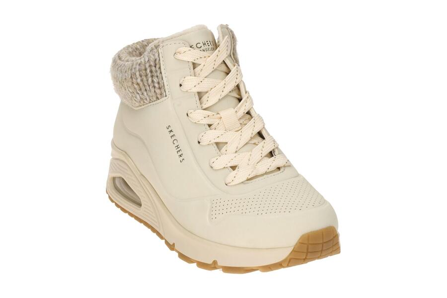 Детские ботильоны Skechers Uno Gen1 бежевые 310566L — фото 3