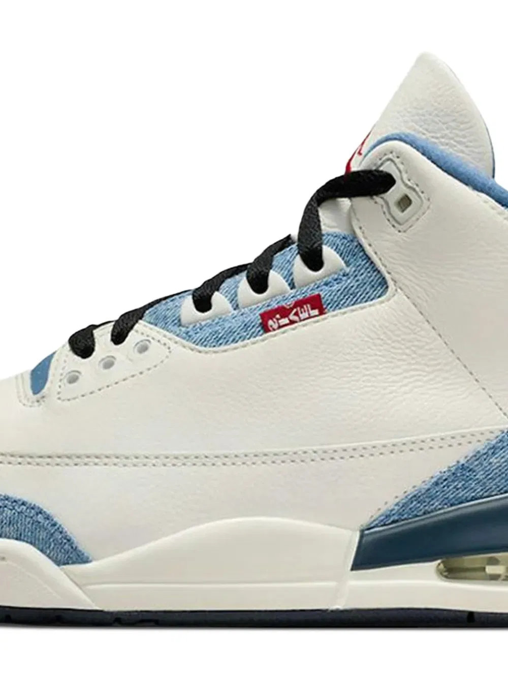 Кроссовки Levi's Air Jordan 3, белый — фото 2