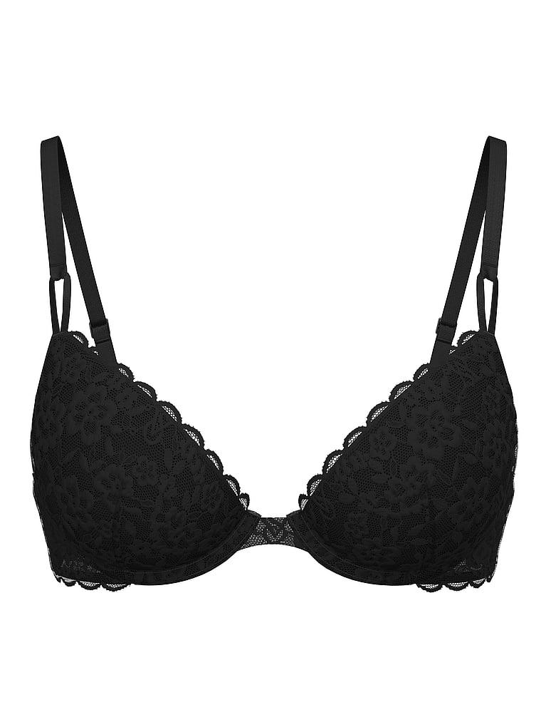 Сексуальный бюстгальтер-пуш-ап из кружева София Victoria'S Secret, lace black — фото 3
