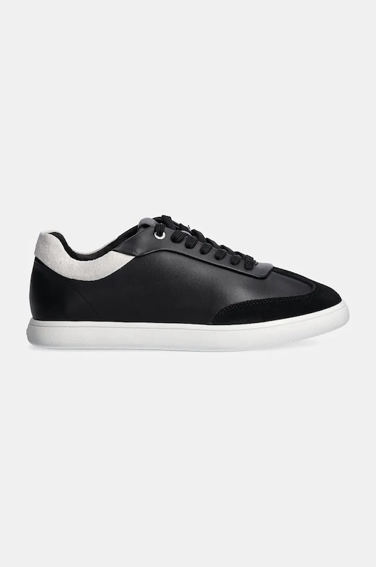 Кожаные кроссовки LP CUPSOLE LACE UP LTH MIX Calvin Klein, черный — фото 2