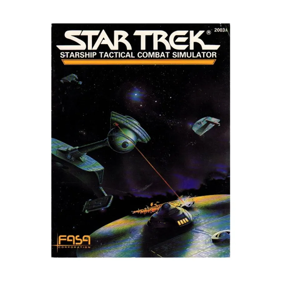 

Starship Tactical Combat Simulator (3rd Edition) - Rulebook Only!, Star Trek - Core Rulebooks & Box Sets (FASA), мягкая обложка