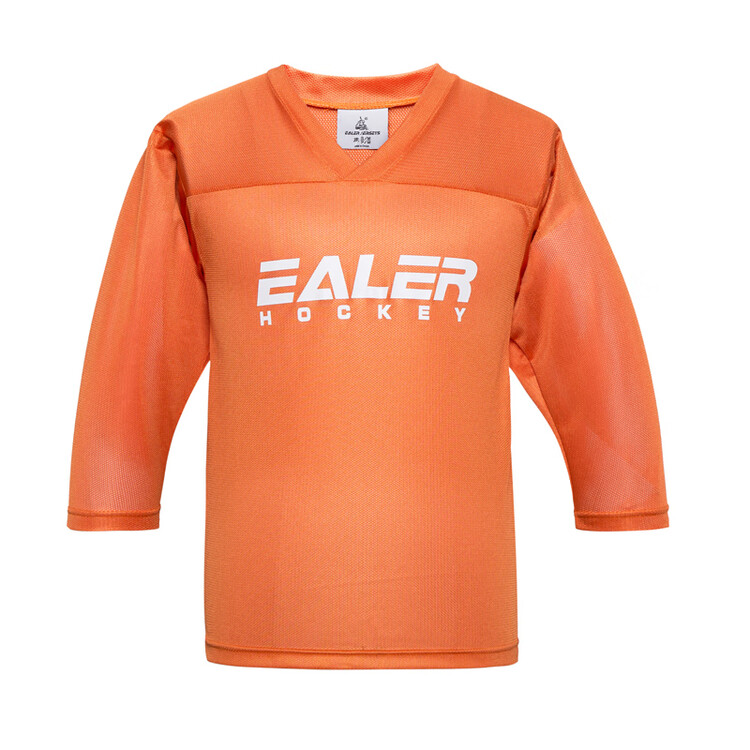 

He Jiagong Детская хоккейная майка для тренировок, Ginger Yellow Mesh, размер M