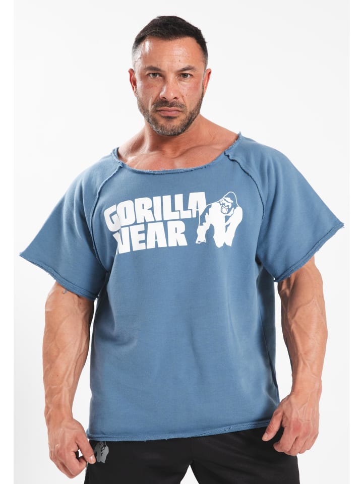 

Функциональная рубашка Gorilla Wear Klassisches Trainingsoberteil – Coronet Blue