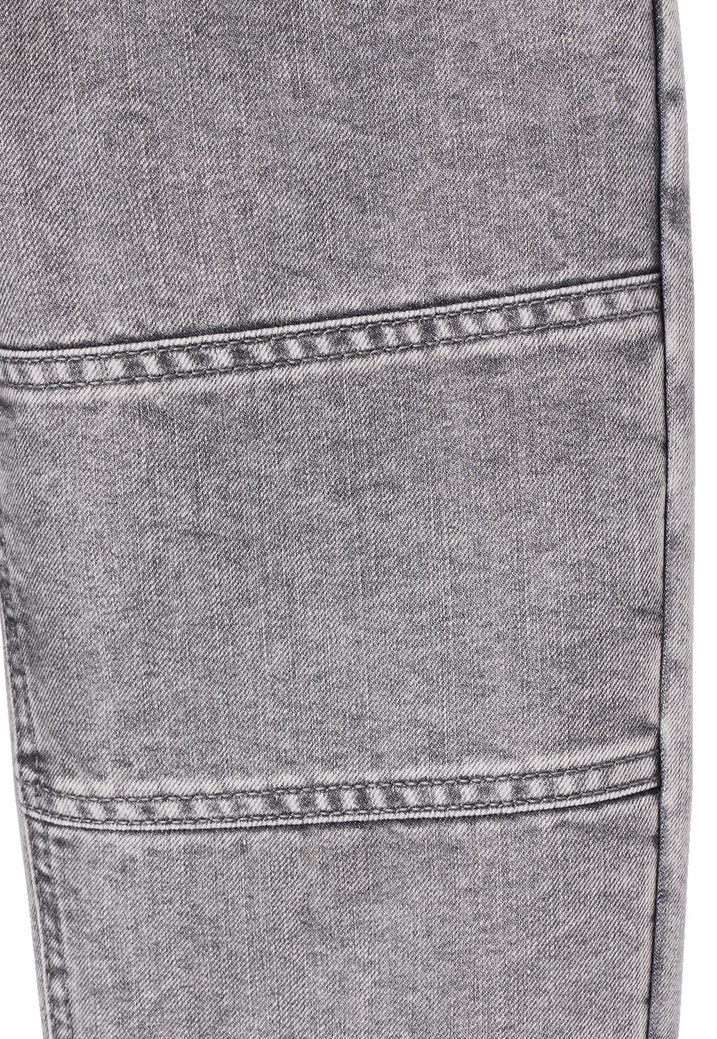Cargojeanss jungen Regular, Bundweite Verstellbar - джинсы прямого кроя Vertbaudet, Grauer Denim — фото 4