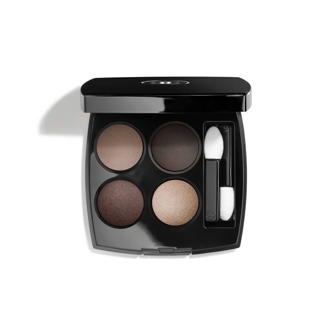 

Компактные тени для век - многообразие эффектов Chanel Les 4 Ombres, blurry grey