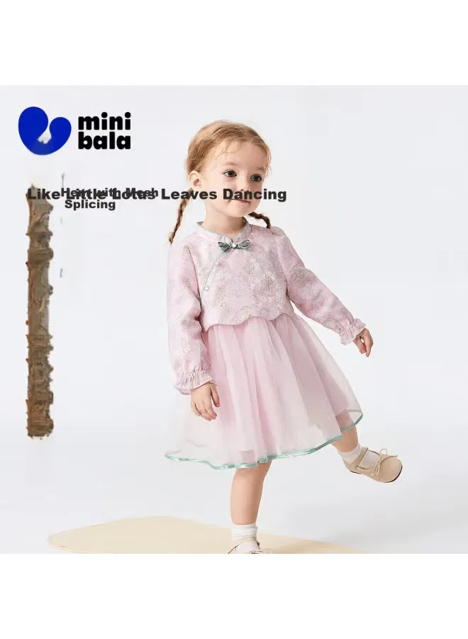 Платье с принтом Minibala