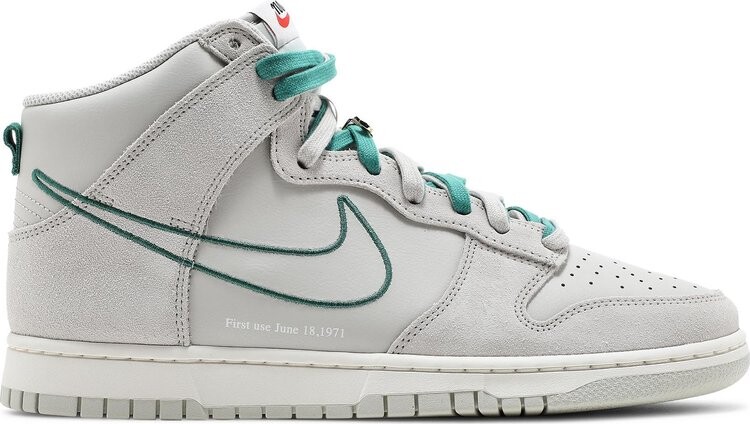 

Кроссовки Nike Dunk High SE 'First Use Pack - Green Noise', белый