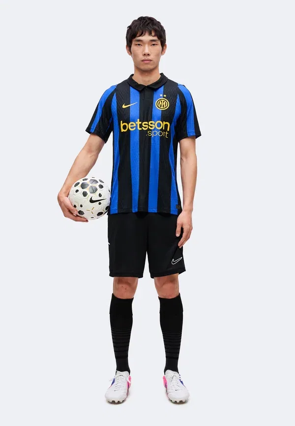 Футболка поло Dri-fit Inter Milan 2026/27 Match Home, Nike Performance, Lyon Blue/Black/University Gold, черный/синий — фото 2