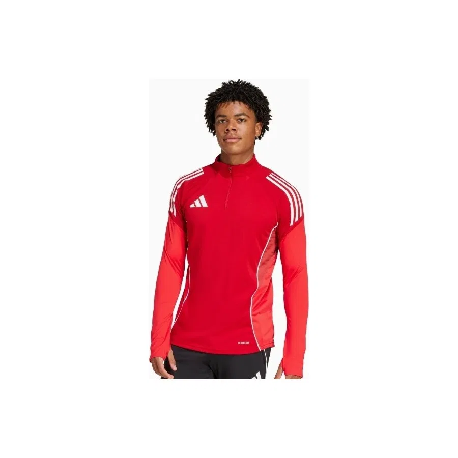 Спортивный свитшот с высоким воротником adidas TIRO25C Tr Top, Красный — фото 2