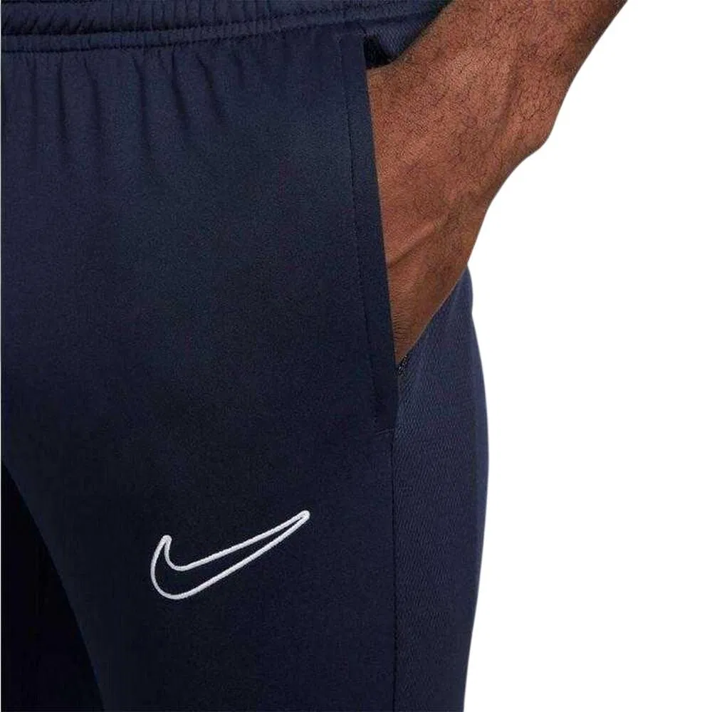 Мужские спортивные штаны с принтом Swoosh Academy 23 Nike, Granitgrau Navyblau — фото 4