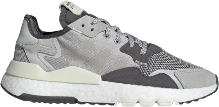 

Кроссовки Adidas Nite Jogger 'Triple Grey', серый