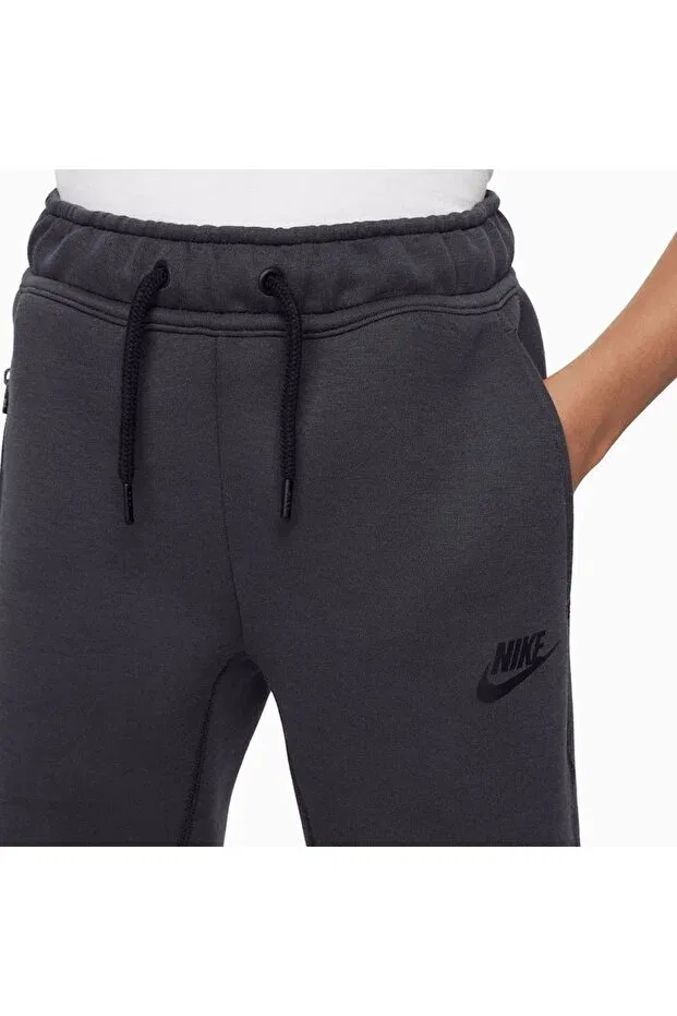 Детские спортивные штаны для девочек ветрозащитные Nike, Gray — фото 4