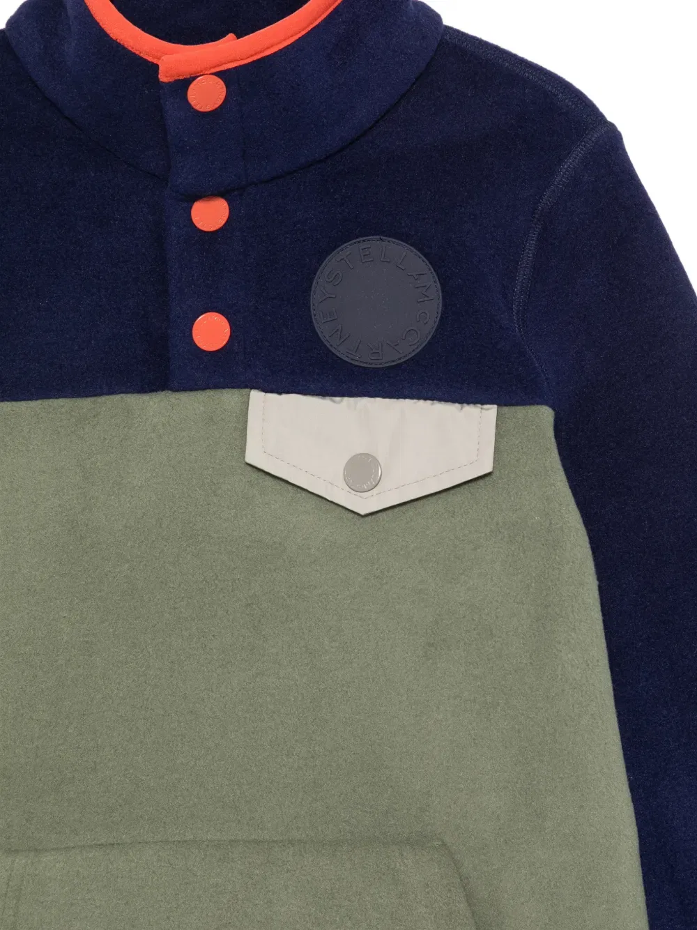 Свитер Stella McCartney Kids, темно-синий — фото 3