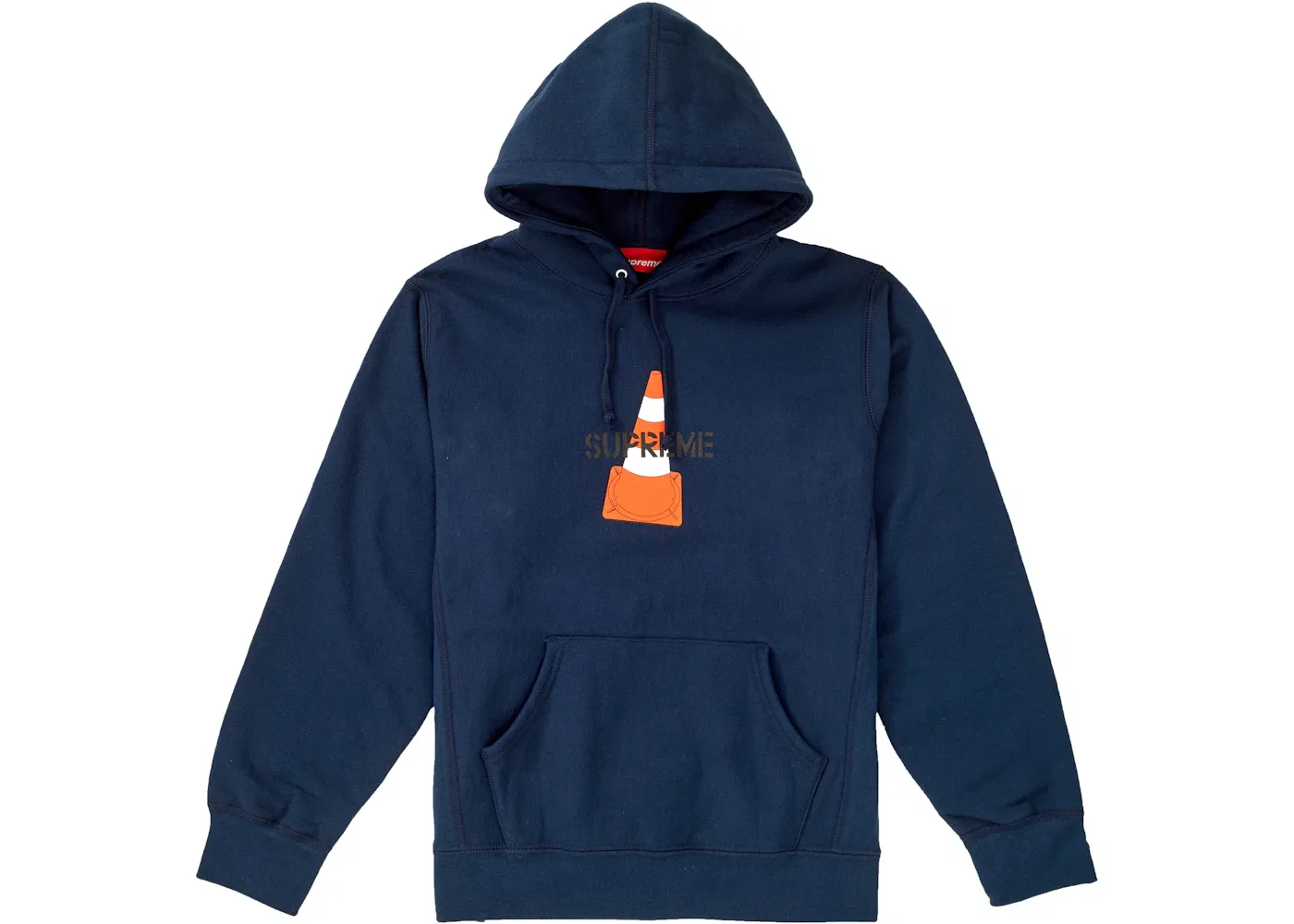 Мужской свитшот с капюшоном Supreme, Navy